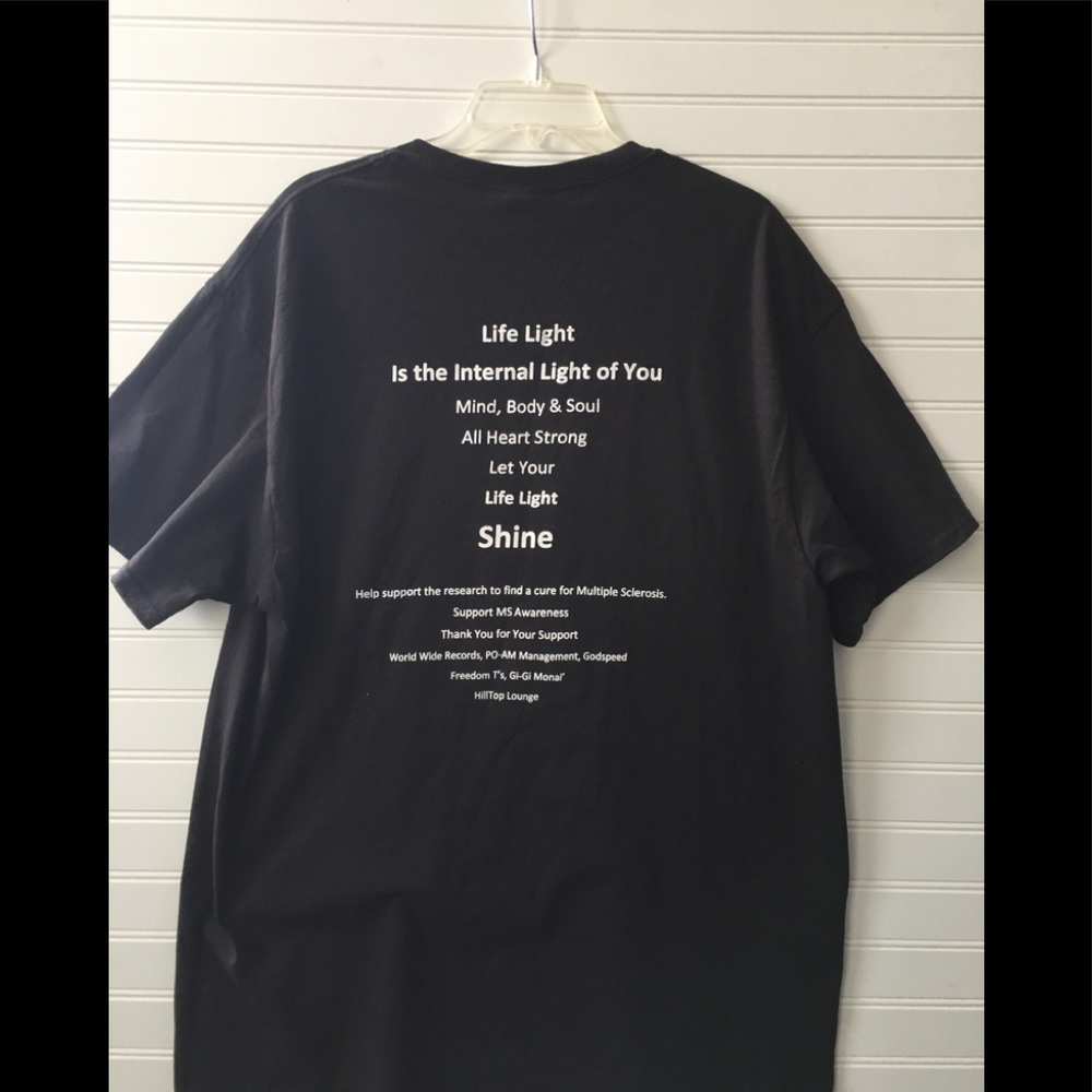 Multiple Sclerosis Awareness Black Short Sleeve - Picture 4 of 6